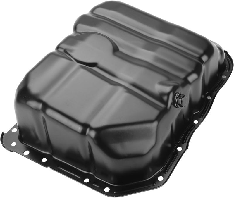 VANJING Engine Oil Pan with Drain Plug Compatible with Hyundai Santa Fe 2010-2020, Santa Fe Sport 2013-2018, Tucson 2010-2020, Sonata 2006-2019, Kia Optima 2006-2020, Forte 2010-2013 2.0L 2.4L - Image 1